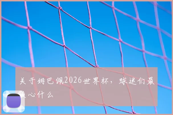 关于姆巴佩2026世界杯，球迷们最关心什么