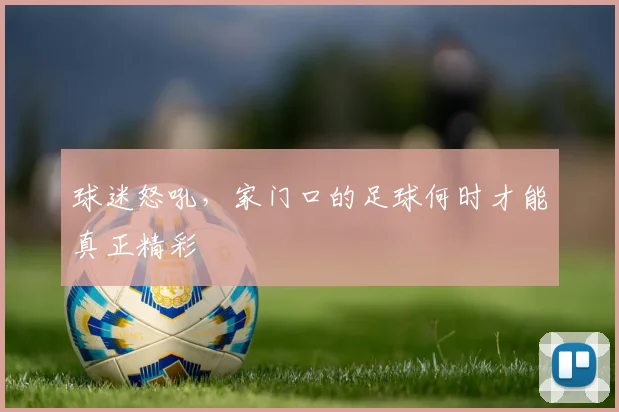 球迷怒吼，家门口的足球何时才能真正精彩