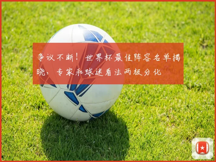 争议不断！世界杯最佳阵容名单揭晓，专家和球迷看法两极分化